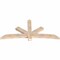 Ekena Millwork Alberta Smooth Timber Gable Bracket, Douglas Fir, 84"W x 38"H x 3 1/2"D x 5 1/2"F, 11/12 Pitch GBW084X38X0406ALB00SDF - alternate 3